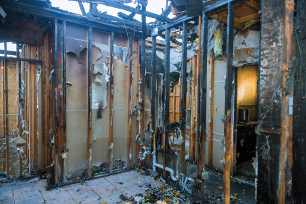 Professional Emergency Fire Cleanup technician working in Prospect Park, PA